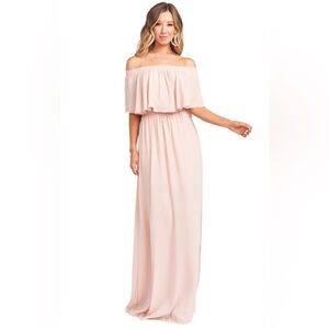 Show Me Your Mumu Hacienda Maxi Dress with Short Lining Size Medium